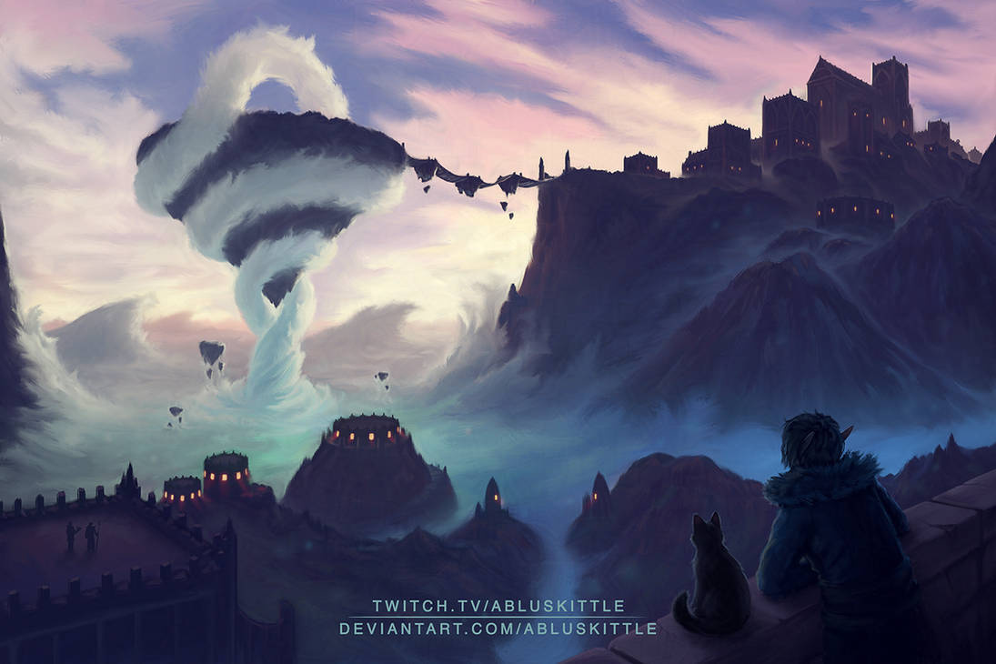 Twisting Cloud Temple